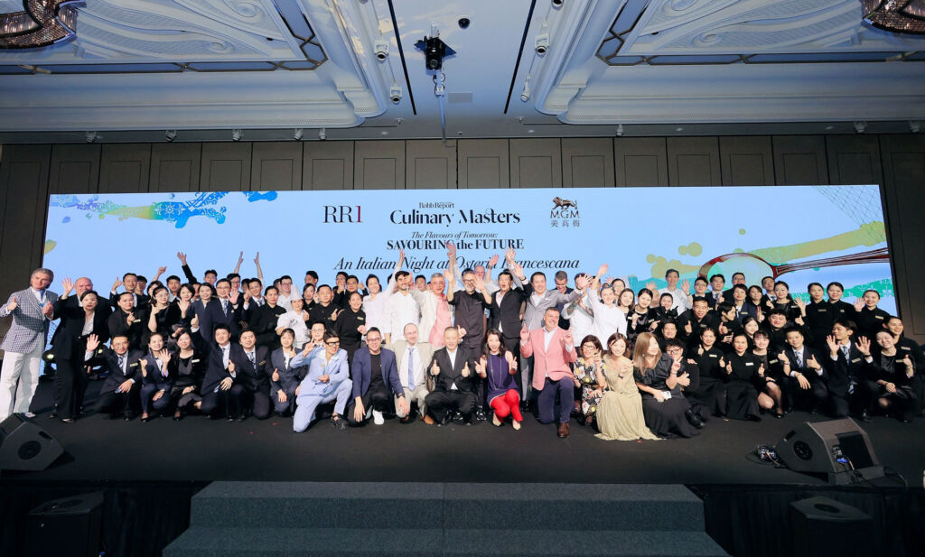 MGM presented the MGM x RR1 Culinary Masters Macau, Asia’s first exclusive RR1 Signature Event in Maca