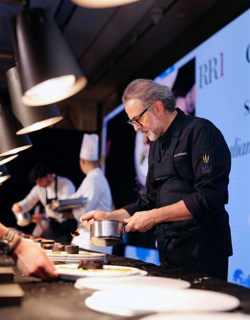 The gastronomic programme featured a diversity of exceptional culinary experiences – An Italian Night at Osteria Francescana, a three-Michelin-star Modena dinner specially curated by Massimo Bottura.