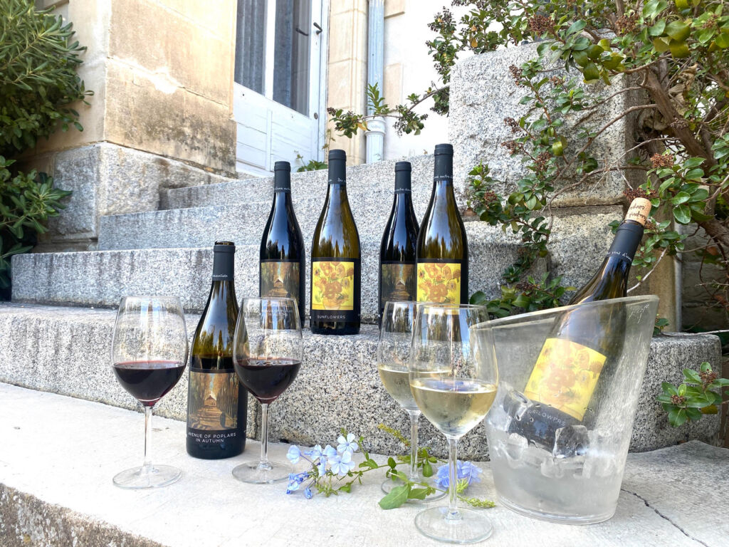 A selection of the wines made by the vineyard
