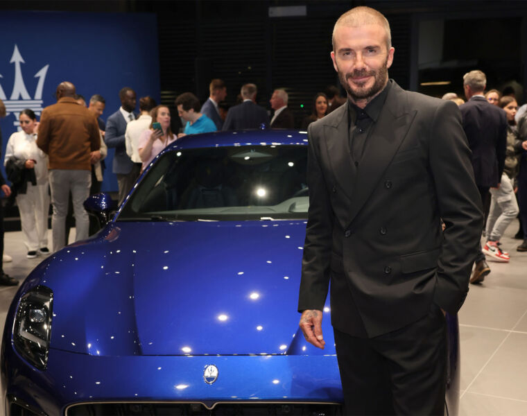 David Beckham Joins Maserati for the Opening of its First UK Concept Store 3