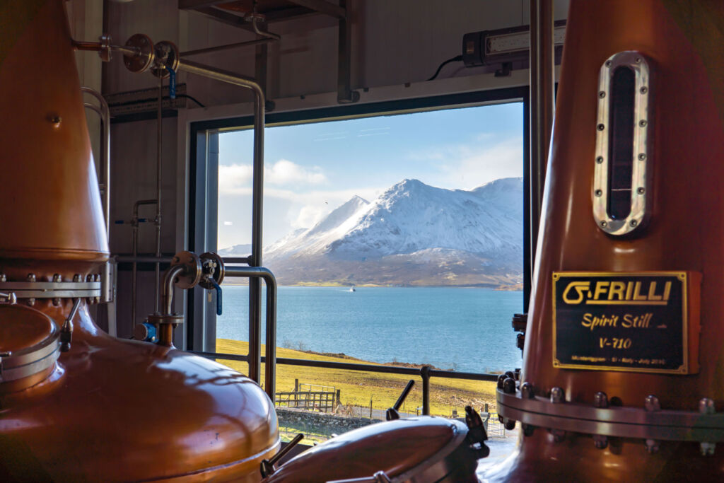 The views from the distillery