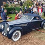 1938 Delage D8-120 De Villars Roadster Wins at 2023 Audrain Newport Concours