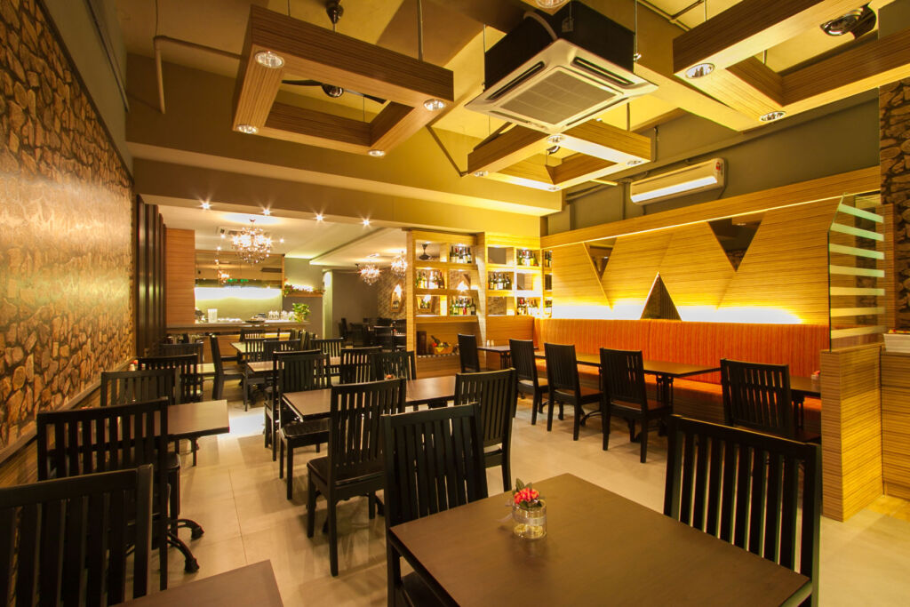 The interior of the company's restaurant in Bangsar, Kuala Lumpur