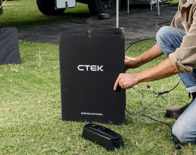 The CTEK 60w Solar Panel Charge Kit Brings the Power Whatever the Weather