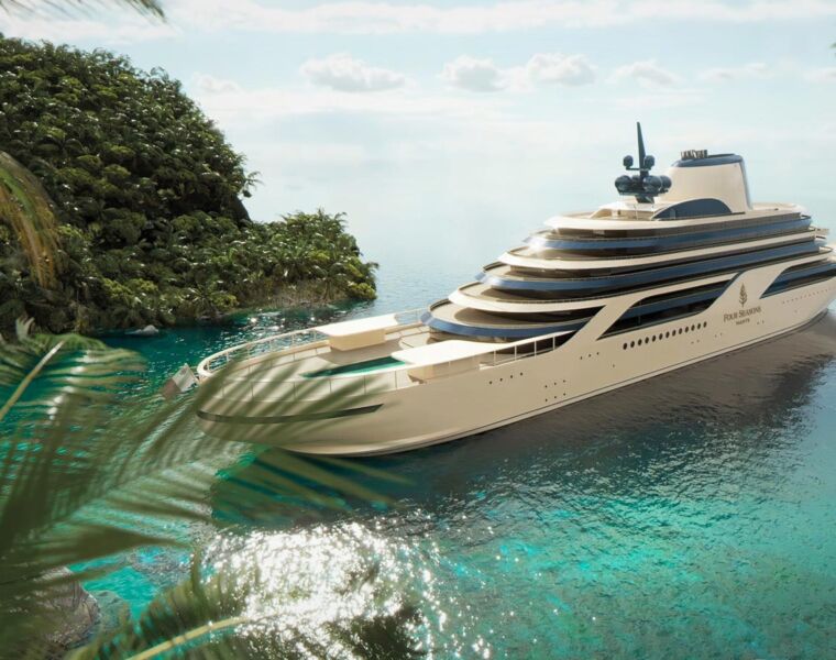 The First Luxury Four Seasons Yacht To Set Sail In 2025