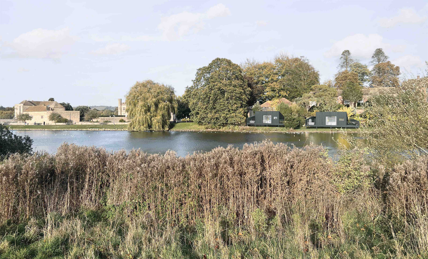 Leeds Castle To Launch New Luxury Lakeside Lodges This Winter