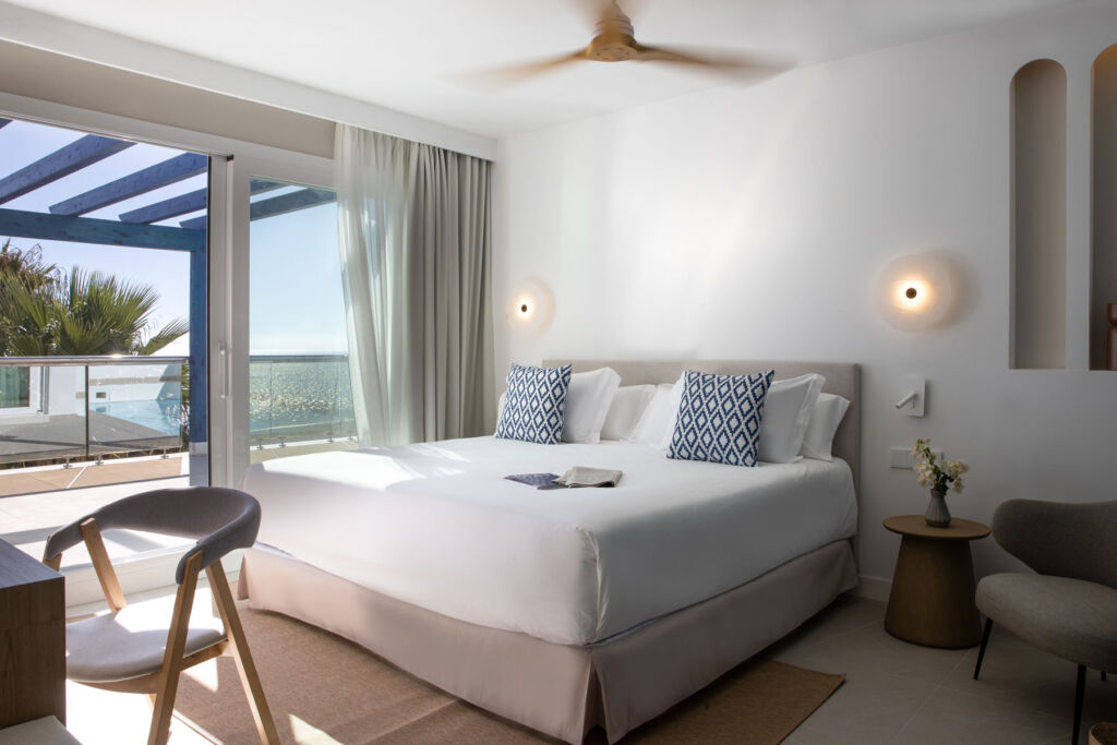 The interior of one of the Seascape suites