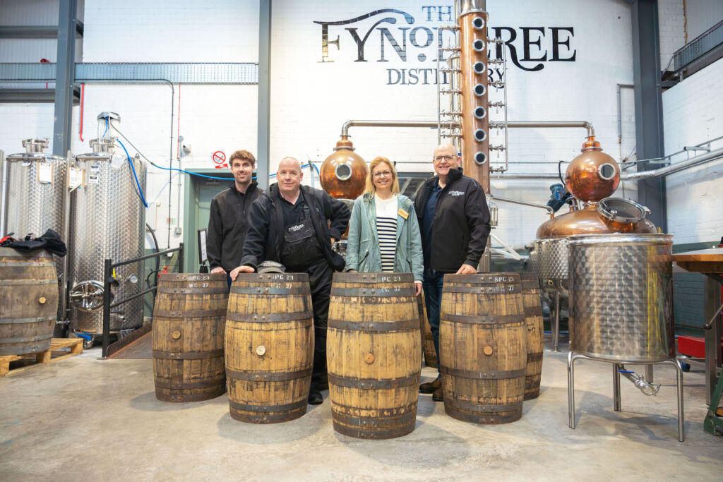 The Fynoderee Distillery Transports Rum to the Tower of Refuge