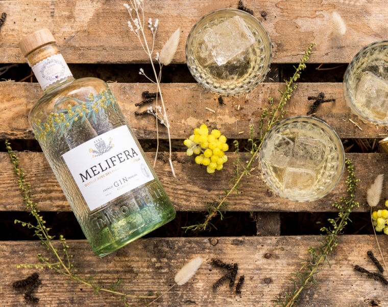 Melifera Gin, An Immortelle Flower Organic Spirit that's also Rather Beautiful