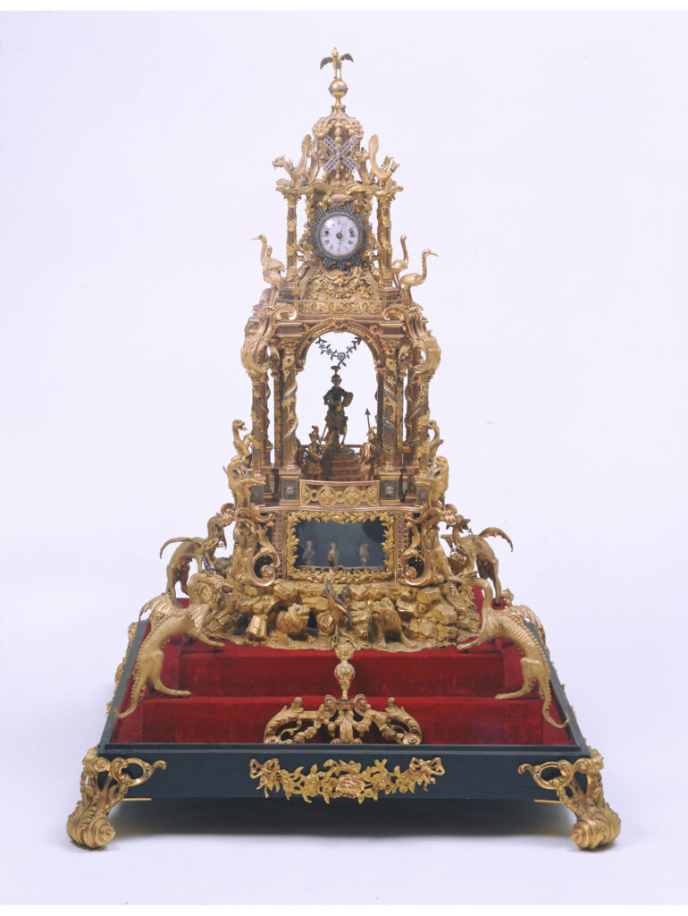 The Temple clock made by James Upjohn