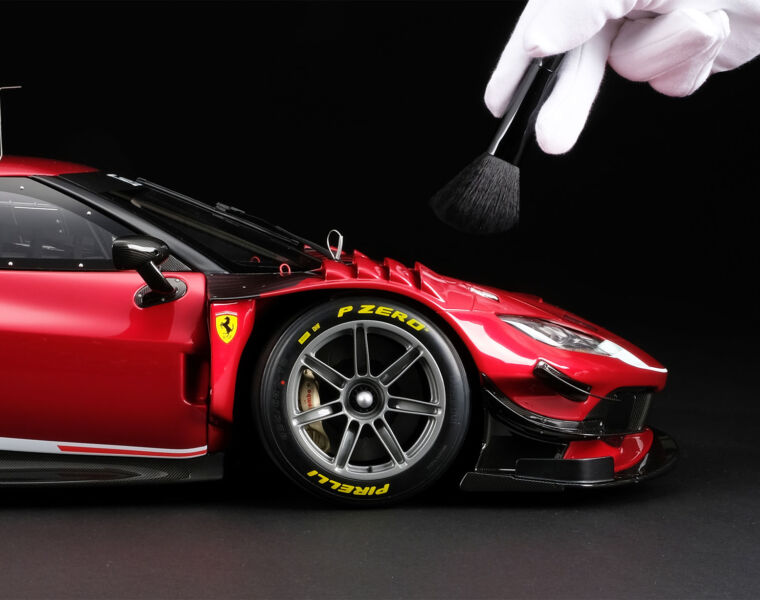 An Insight into Amalgam Collection's New 1:8 Scale Ferrari 296 GT3 Replica