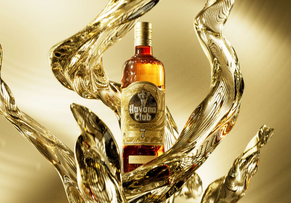 Add Some Glamour with the Havana Club 7 Años Limited Edition Gold Bottle