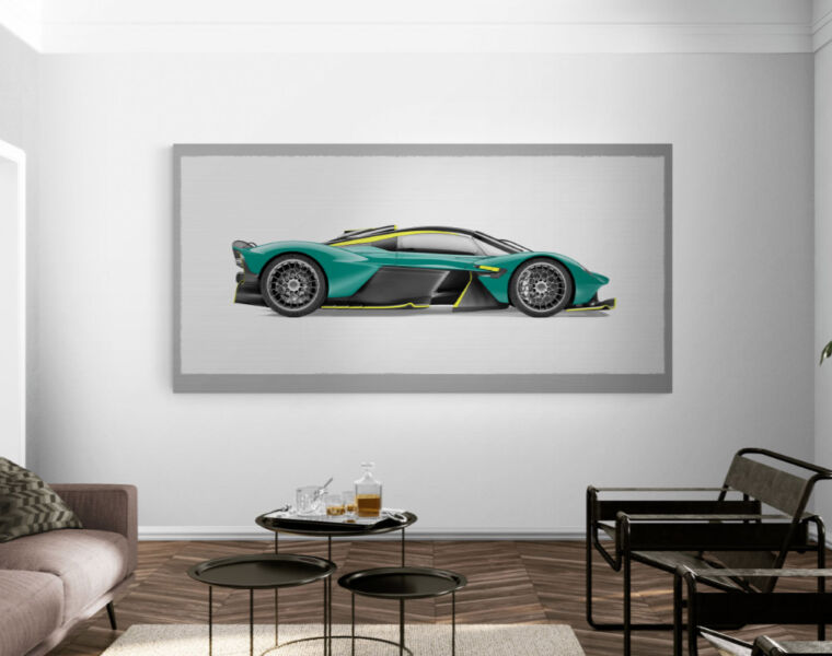 Amalgam Collection Launch Aston Martin Art Prints by Artist Alan Thornton