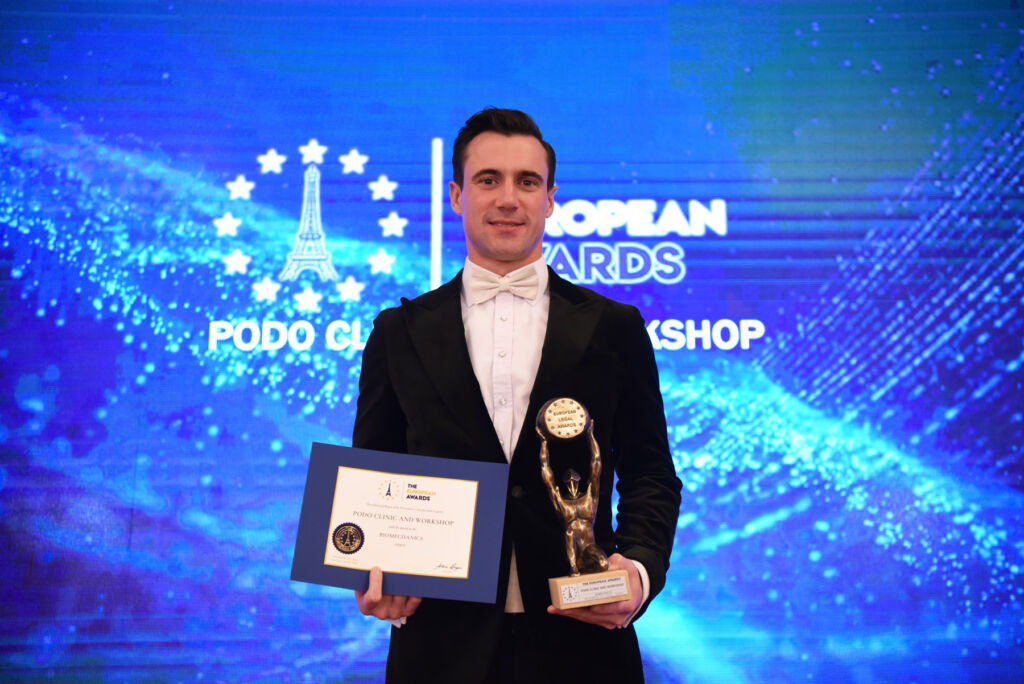 PODO Clinic and Workshop Gains European Award for its Work in Biomechanics