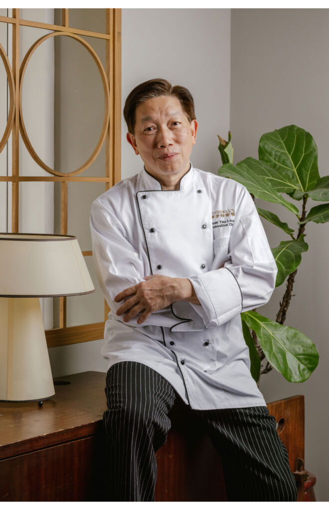 A portrait photograph of the restaurant's Chef