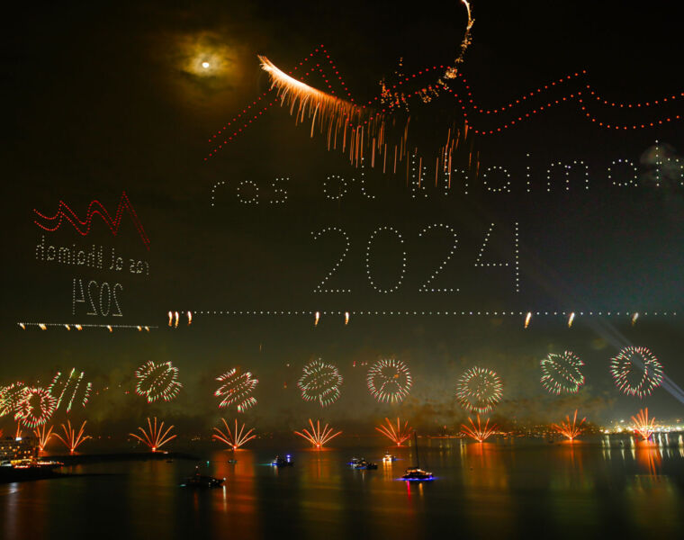 Ras Al Khaimah Welcomes 2024 with World Records at its New Year's Eve Show