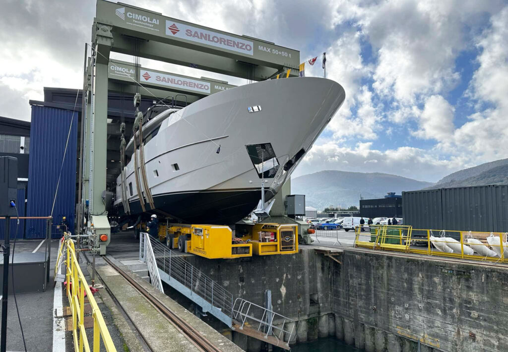 Fully Customised 29-metre Sanlorenzo SL96A Launches at the Italian Shipyard