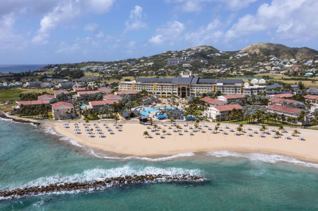 An aerial view of St. Kitts Marriott Resort