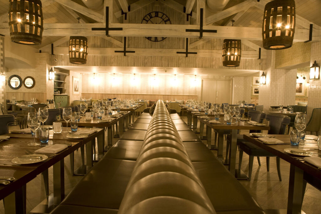 The interior of the Ryder Grill