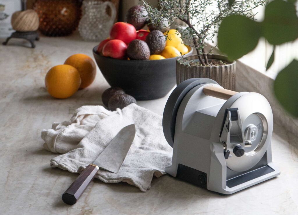Tormek's New T-1 Knife Sharpener Brings Cutting Edge Sharpness into the Home