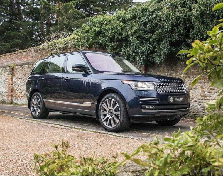 Royal Range Rover Used During President Obama's State Visit Goes Up For Sale
