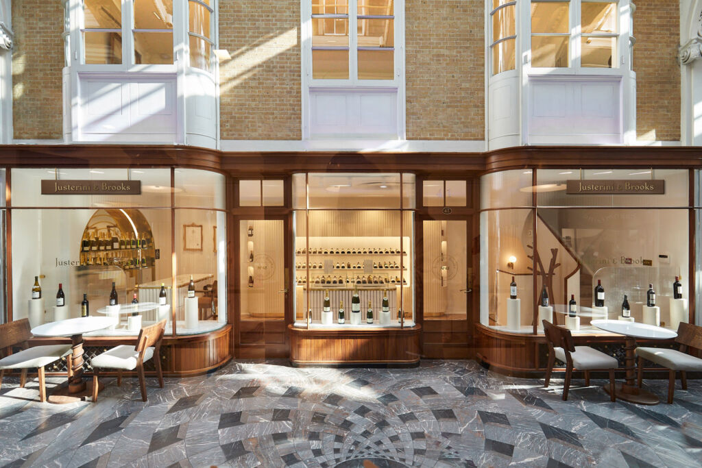 Justerini & Brooks First Boutique and Tasting Rooms Opens at Burlington Arcade