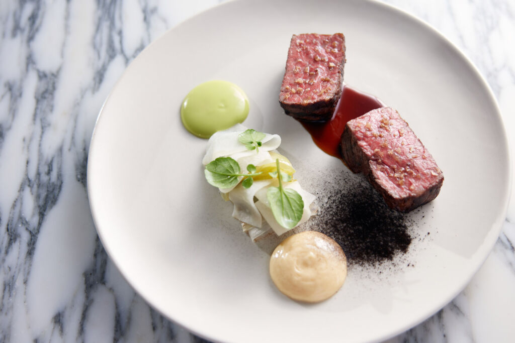 The Margaret River Wagyu Beef dish