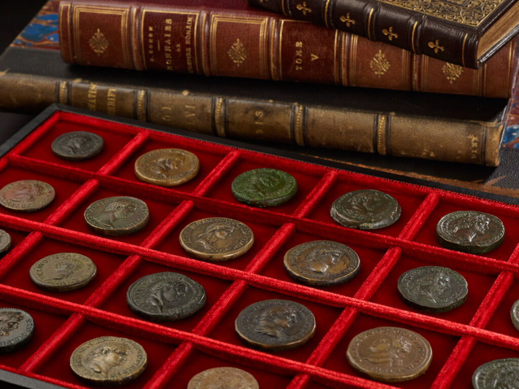 A selection of the Roman Coins