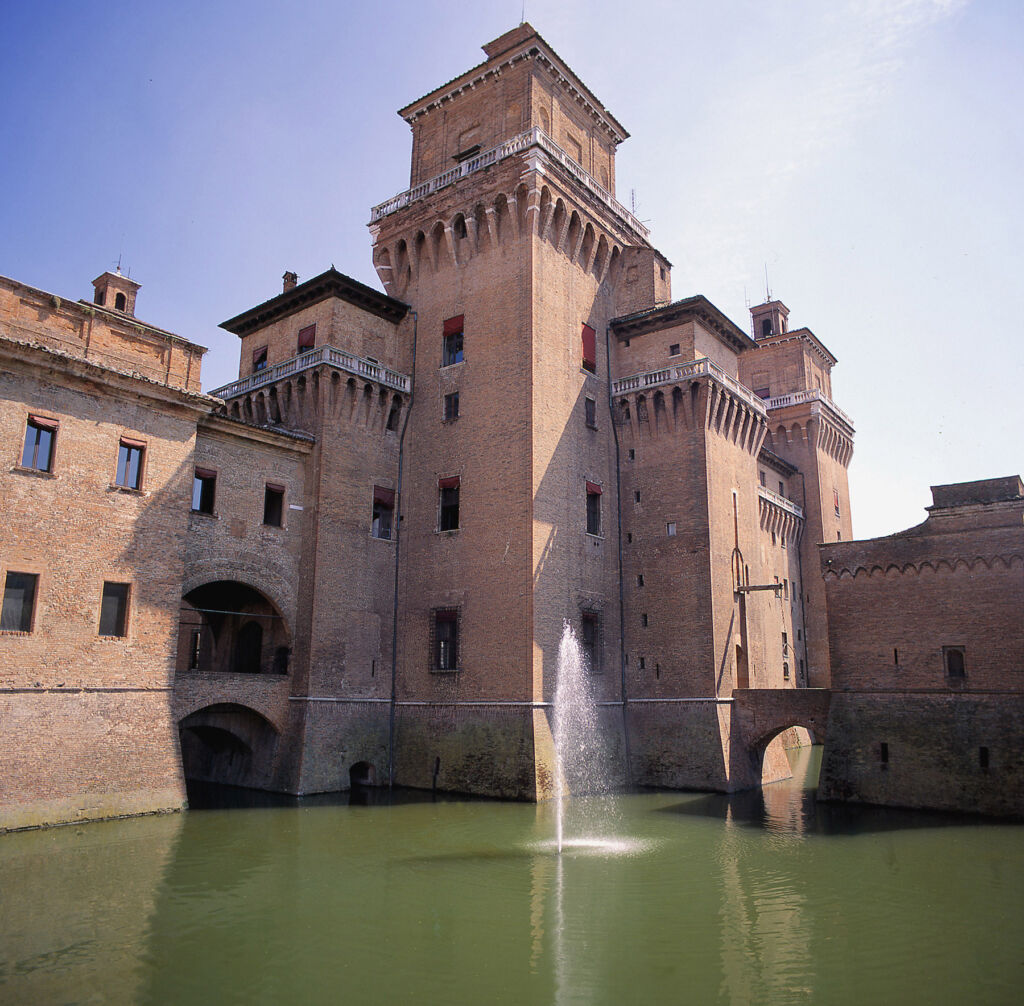 The exterior of Castello Estense