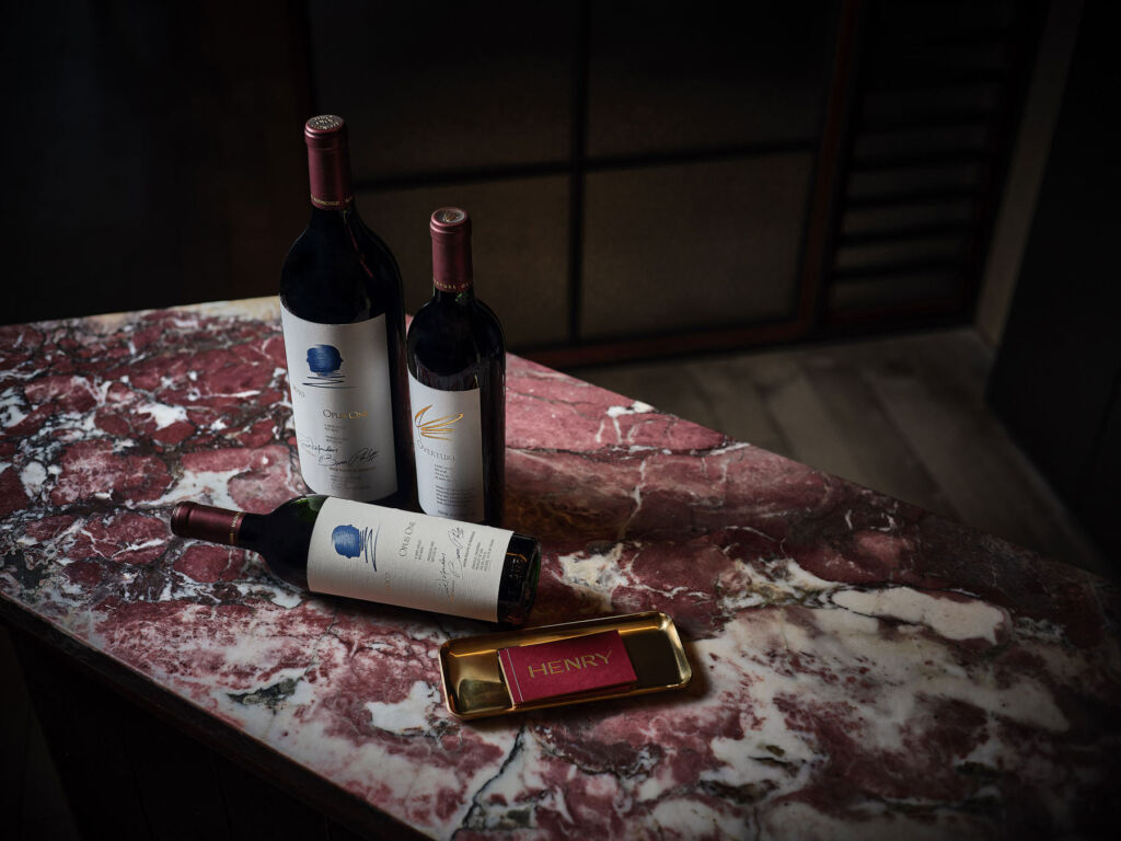The Opus One wine dinner 