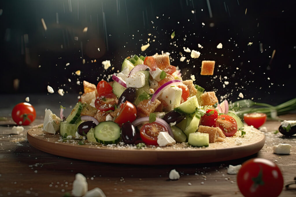 A healthy salad