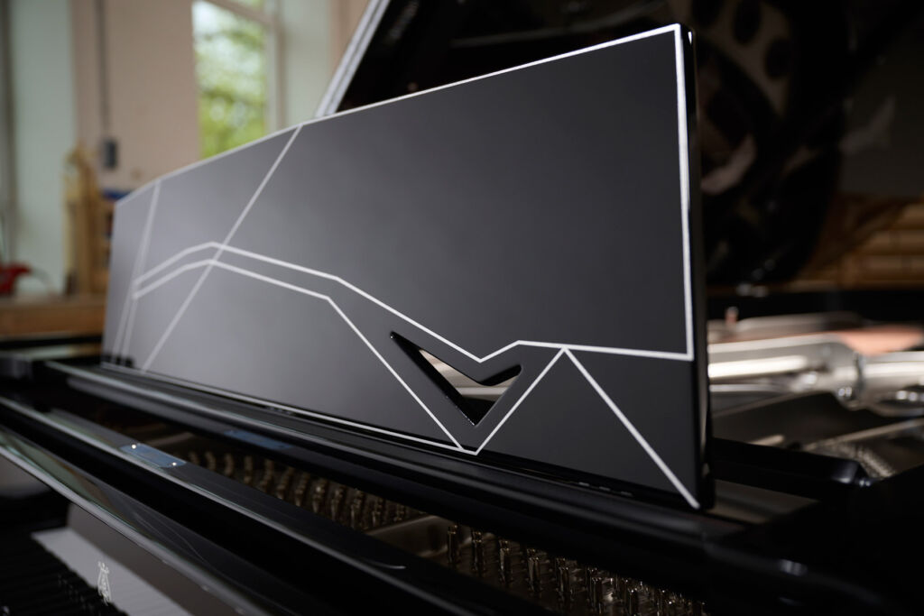 Steinway & Sons Unveil the Philharmonie de Paris Limited Edition Piano 12 The uniquely designed note desk