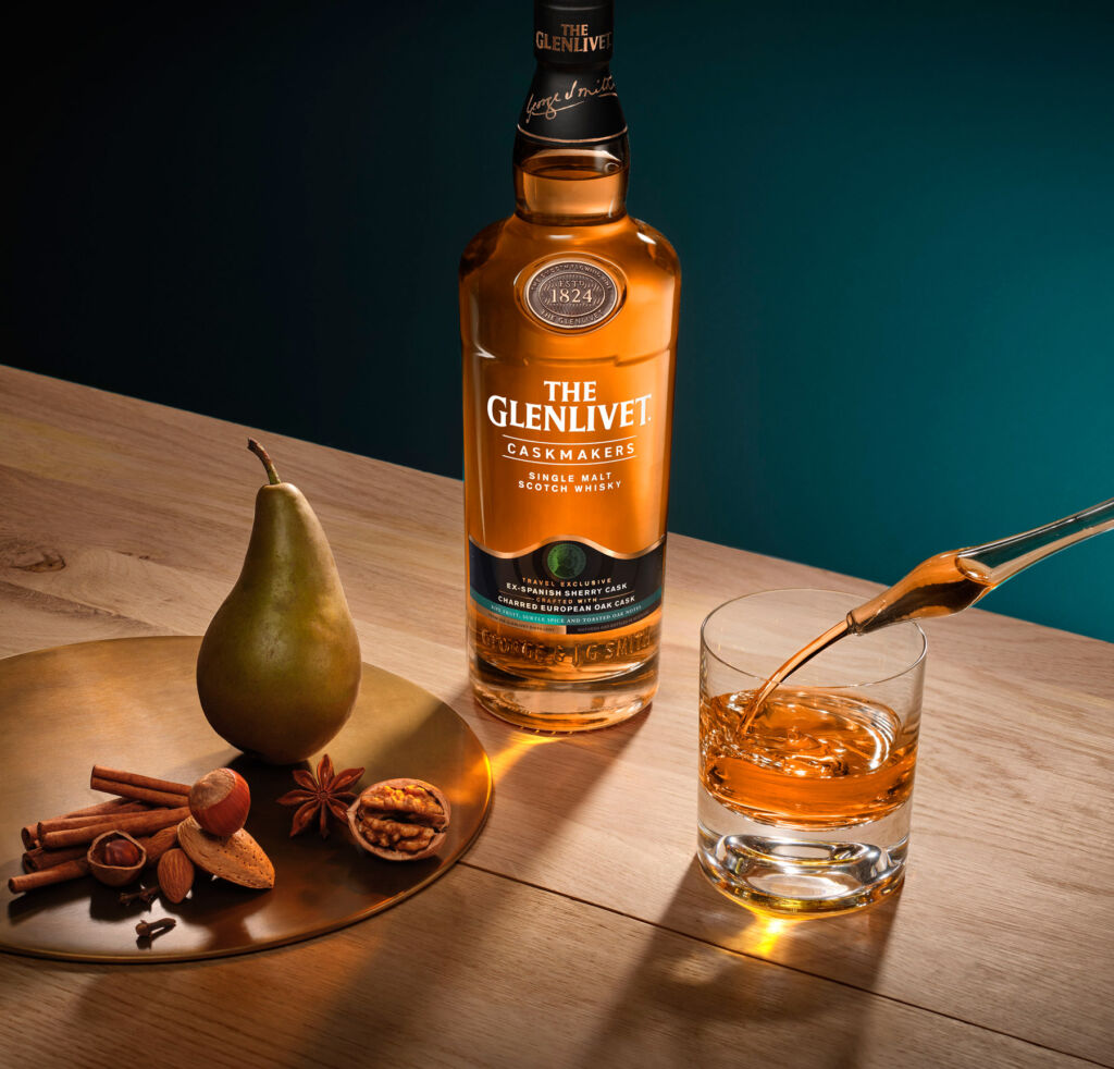 The Luxurious Magazine Whisky Industry News Round-up for June 2024 16 A bottle of The Glenlivet Caskmakers on a wood table