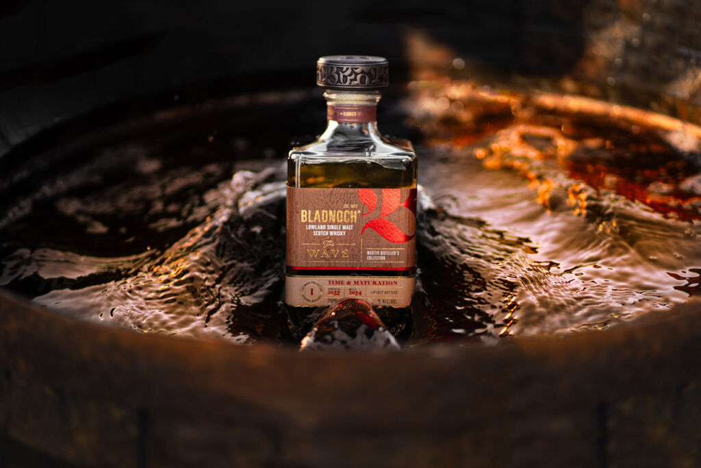 The Luxurious Magazine Whisky Industry News Round-up for July 2024 17 A photograph of the Bladnoch The Wave I
