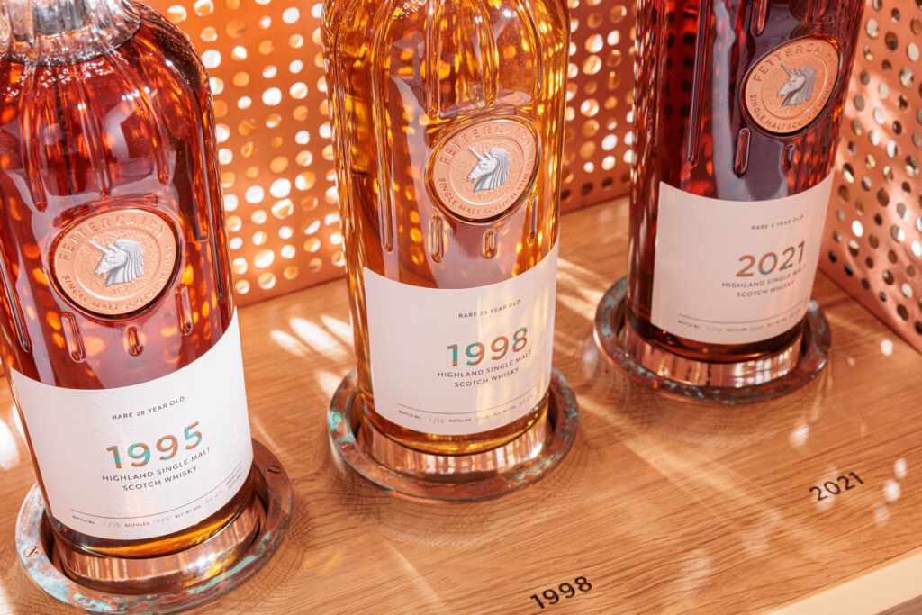 The Luxurious Magazine Whisky Industry News Round-up for July 2024 19 A close up photograph showing the labels on the 1991, 1998 and 2021 blends