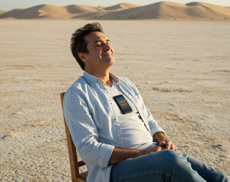 The Paradox of Chasing Disconnection While Staying Connected