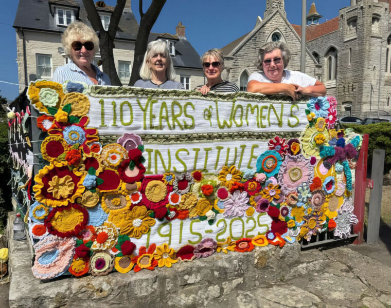 Portland's Easton Gardens Transformed by Thousands of Woolly Creations