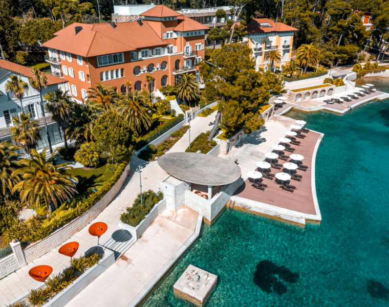 One of the groups waterfront villas