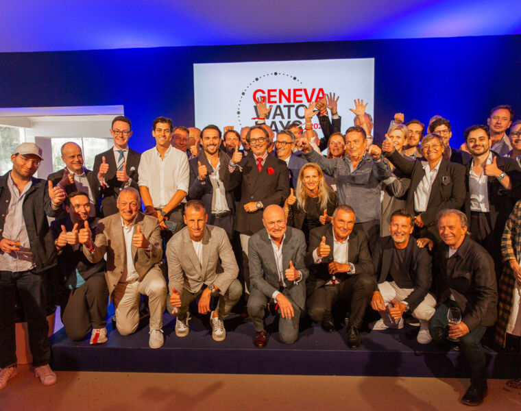 Some of the significant figures at the event, posing for a group photograph