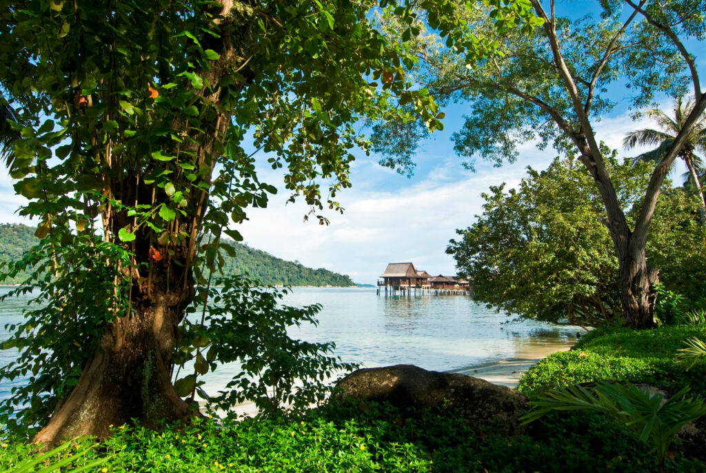 Malaysia’s Tourism Surge: How YTL Hotels Is Leading the Way 11 Pangkor Laut Resort sea villas as seen from the island