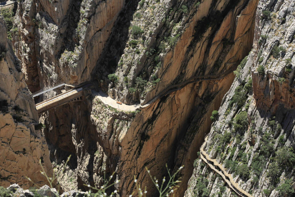 Beyond the Beach, Autumn Hiking Adventures Across the Costa del Sol 12 A view into the Caminito del Rey gorge