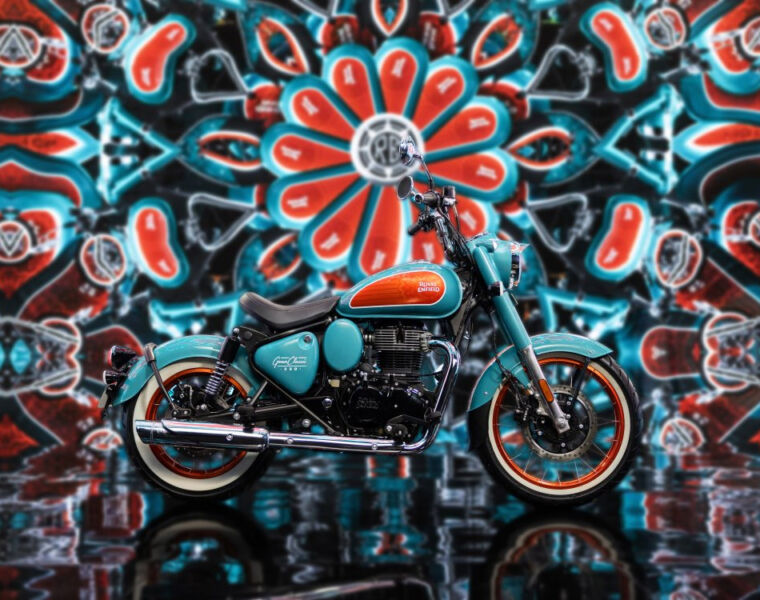 The Goan Classic 350 Launches with Laid-Back Riding and Pure Bobber Soul