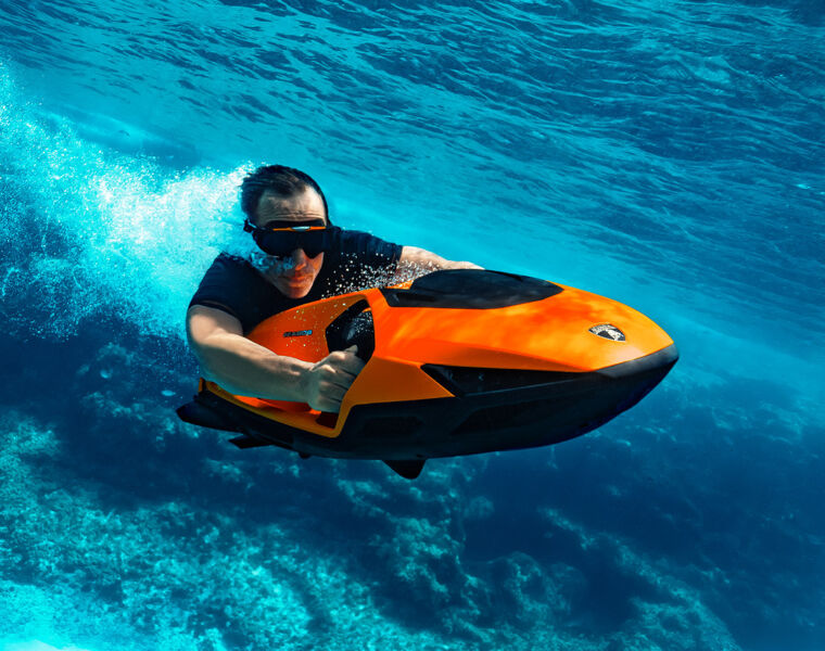 CAYAGO and Lamborghini Make Waves with Supercar-Inspired SEABOB SE63