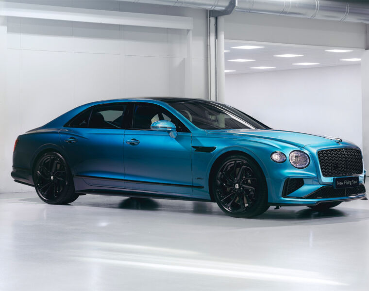 The Ombré Flying Spur is a Bentley Masterclass in Handcrafted Paint