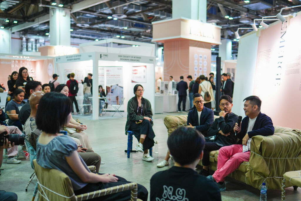 FIND - Design Fair Asia 2025: Home to Innovation and Global Collaborations 14 A sit down discussion at EMERGE