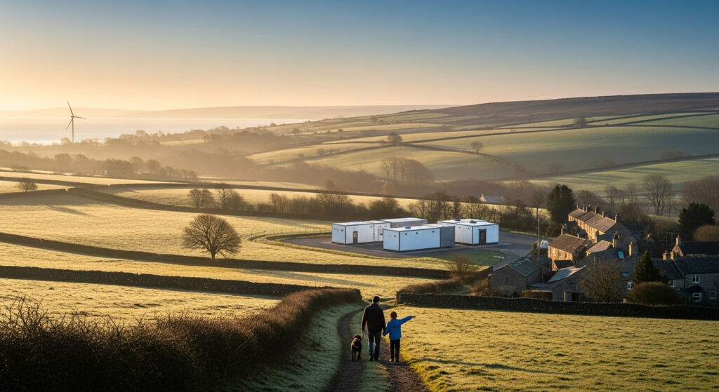 Climate Change Realities: What Bill Gates’ New Perspective Means for Us 7 A father and his son walking towards a better future