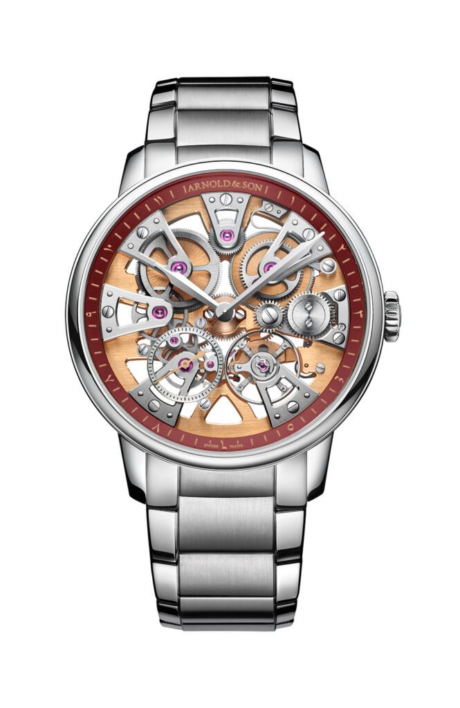 The all steel version of the timepiece