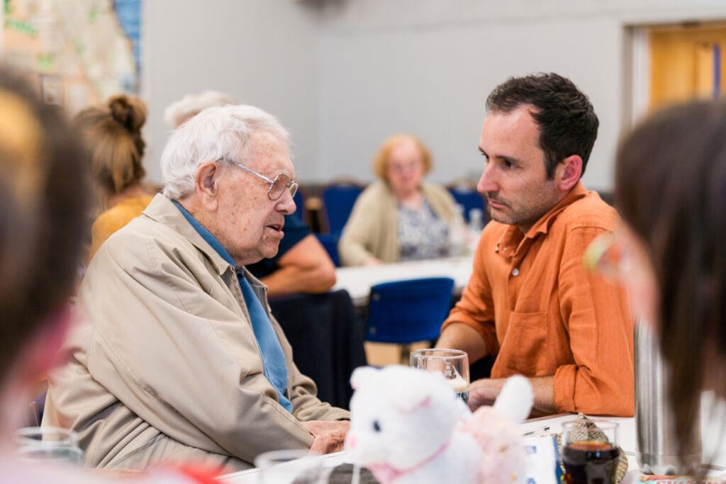 Adam Cooper and Jim Hughes in conversation