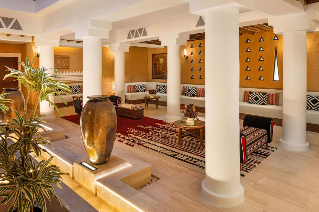 Jeddah to AlUla: Seven New Luxury Hotels to Discover Saudi’s Rich Tapestry 24 The living room in the Lewan Royal Suites