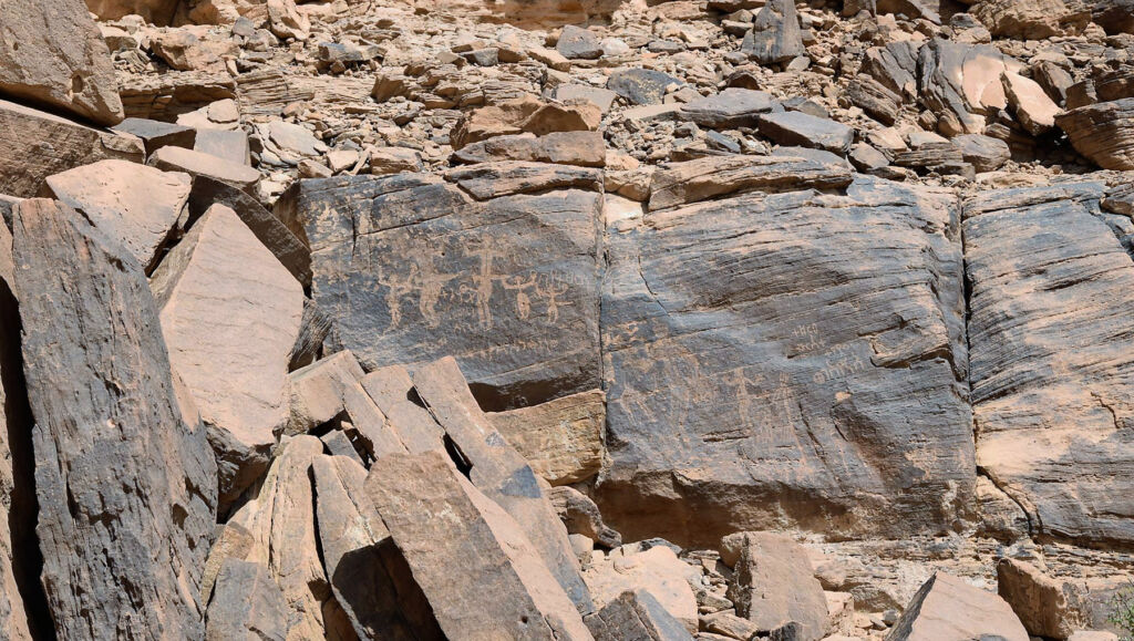 Saudi Arabia's UNESCO Treasures: Discover Eight Timeless Wonders 15 Carvings of human figures in the rock